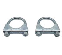 2x M10 Ø 45 mm Auspuffschelle Auspuff Bügelschelle Klemmschelle Rohrhalter Clamp