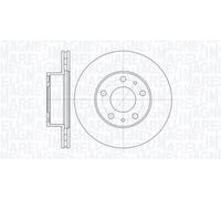MAGNETI MARELLI Bremsscheibe vorne rechts links innenbelüftet Ø280mm 280mm für PEUGEOT FIAT CITROËN 361302040168