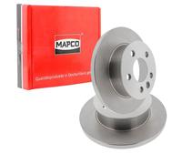 2x MAPCO BREMSSCHEIBEN 260mm VOLL VORNE passend für VW TRANSPORTER | 15755