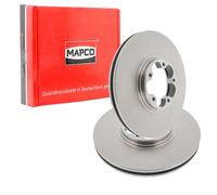2x MAPCO BREMSSCHEIBEN 276mm BELÜFTET VORNE passend für FORD TRANSIT | 15821