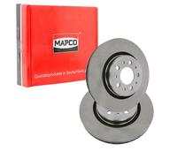 2x MAPCO BREMSSCHEIBEN 302mm BELÜFTET VORNE passend für VOLVO 850 C70 S70 V70 |