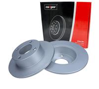 2X MAXGEAR BREMSSCHEBEIBEN 245mm VOLL HINTEN PASSEND FÜR AUDI 100 80 90