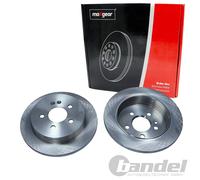 2X MAXGEAR BREMSSCHEBEIBEN 285mm VOLL HINTEN PASSEND FÜR MERCEDES-BENZ M-KLASSE