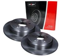 2x Maxgear Bremsschebeiben 320mm Voll Hinten Passend Für Jeep Commander Grand Bremsscheibe: A.b.s.: 17820 Ashika: 6100001c Ate: 24011401181 Blue Pr
