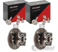 2X MAXGEAR RADLAGER-SATZ HINTEN PASSEND FÜR SMART FORTWO LINKS+RECHTS