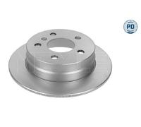 2x MEYLE 015 523 0027/PD Bremsscheibe für MERCEDES-BENZ