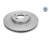 2x MEYLE 183 521 0022/PD Bremsscheibe für AUDI