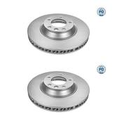 2x Meyle 183 521 1103/PD Bremsscheibe Vorne Links für VW Touareg Audi Porsche