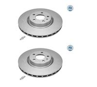 2x Meyle 215 521 0052/PD Bremsscheibe Vorne für Fiat 500L 351 352