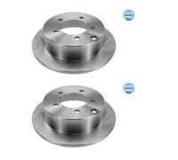 2x Meyle 32-15 523 0008 Bremsscheibe Hinten für Mitsubishi Lancer VIII
