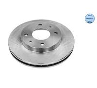2x MEYLE 515 521 5015 Bremsscheibe für MITSUBISHI VOLVO