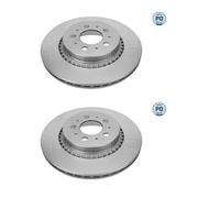 2x Meyle 515 523 0011/PD Bremsscheibe Hinten für Volvo XC90 I 275