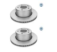 2x Meyle 53-83 521 0002/PD Bremsscheibe Vorne für Land Rover Discovery II