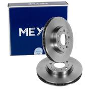 2X MEYLE BREMSSCHEIBEN 280mm VORNE PASSEND FÜR VOLVO 850 960 C70 S70 S90 V70 V90