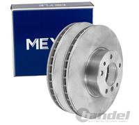 2X MEYLE BREMSSCHEIBEN 324mm VORNE PASSEND FÜR BMW 5