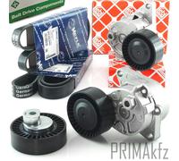 2x MEYLE Keilrippenriemen FEBI /INA Spanner Rollen für BMW 3er E46 5er E39 X5 Z3
