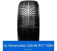 2x Michelin Latitude Alpin LA-2 3PMSF N0 XL Winterreifen 235/65 R17 108H | 85818