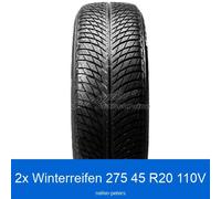 2x Michelin Pilot Alpin 5 SUV 3PMSF N0 XL Winterreifen 275/45 R20 110V | 43548