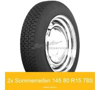 2x Michelin XZX 145/80 R15 78S Sommerreifen | 43750