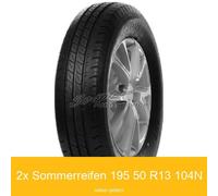 2x Milestone Eco Stone Sommerreifen 195/50 R13 104N | 25363