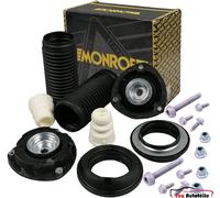 2x MONROE Domlager Staubschützer Audi A3 Seat Leon Skoda Octavia VW Golf Passat