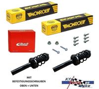 2x MONROE STOSSDÄMPFER FEDERBEIN VORNE VORMONTIERT MIT BEFESTIGUNGSSCHRAUBEN