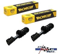 2x MONROE STOSSDÄMPFER + FEDERN VORNE KOMPLETT VORMONTIERT OPEL ASTRA H / ZAFIRA