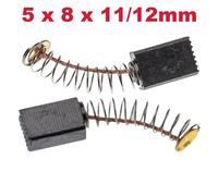2x Motorkohlen Kohlebürsten 5x8x11/12mm für Elektrogeräte Elektrowerkzeuge