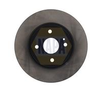 2x NAPA Bremsscheibe belüftet Ø258mm für Mazda 2 DE_ DH_3 DE