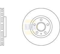 2x NAPA Bremsscheibe belüftet Ø321mm für Opel Insignia A Caravan G09 Saab 9-5