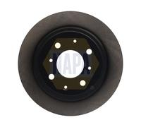 2x NAPA Bremsscheibe voll Ø239mm für Honda Jazz II GD_ GE3 GE2 GD CRX III EH