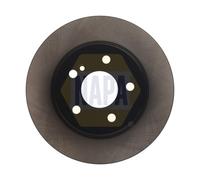 2x NAPA Bremsscheibe voll Ø278mm für Mercedes-Benz C-Klasse W204 S204 C204