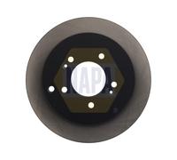 2x NAPA Bremsscheibe voll Ø284mm für KIA Sportage SL JE_ KM_ Hyundai IX35 LM