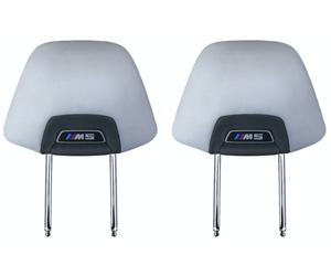 2X Neu Original Kopfstütze Headrest Leder M5 Silverstone 8071313 BMW M5 F90 G30 G31