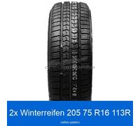 2x Nexen WinGuard WT-1 3PMSF 205/75 R16 113R Winterreifen | 12142