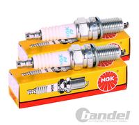 2x NGK Motorrad-ZÜNDKERZE BP6ES 7811 passend für BMW R 80 G/S KOMPLETT