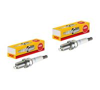 2x NGK Zündkerze für Nissan Almera I Hatchback N15 1.4 SGXLX 1.6 SRSLX 100