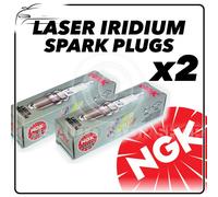 2x NGK Zündkerzen Teilenummer IGR7A Lager Nr. 6687 Laser Iridium Neu Original