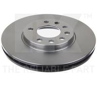 2x NK 203630 Bremsscheibe für CHEVROLET OPEL