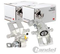 2X NK BREMSSATTEL SATZ HINTEN LINKS RECHTS PASSEND FÜR HONDA CIVIC INTEGRA