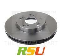 2x NK Bremsscheibe 202661 für HONDA CIVIC IX FK XI FE iVTEC FC9 VTEC FK6 FK1 Eco