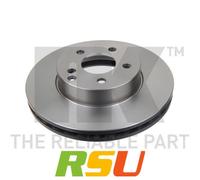 Bremsscheibe NK 2033100 für MERCEDES-BENZ, Vorderachse