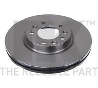 NK Bremsscheibe 203741 – vorne belüftet Ø 283 mm – 2x – für Citroën/Peugeot/Toyota