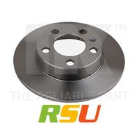 NK Bremsscheibe 204761 voll 230mm 9mm für AUDI VW SEAT SKODA VAG