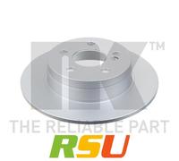 2x Bremsscheibe NK 3133104 passend für MERCEDES-BENZ