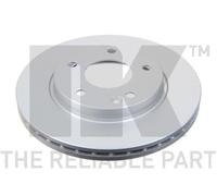 NK Bremsscheibe 313346 Mercedes A‑Klasse W168 260 mm vorne belüftet beschichtet 2er Set