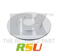 2x Bremsscheiben hinten Ø284 mm Voll beschichtet für Hyundai i30 KIA Cee'D GD