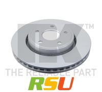 2X NK BREMSSCHEIBEN 328mm BELÜFTET VORNE PASSEND FÜR JEEP COMMANDER GRAND |