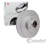 2X NK BREMSSCHEIBEN 249mm VOLL HINTEN PASSEND FÜR CITROËN C4 PEUGEOT 307 |
