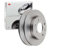 NK Bremsscheibe 203036 voll 250mm 10mm für MITSUBISHI SMART
